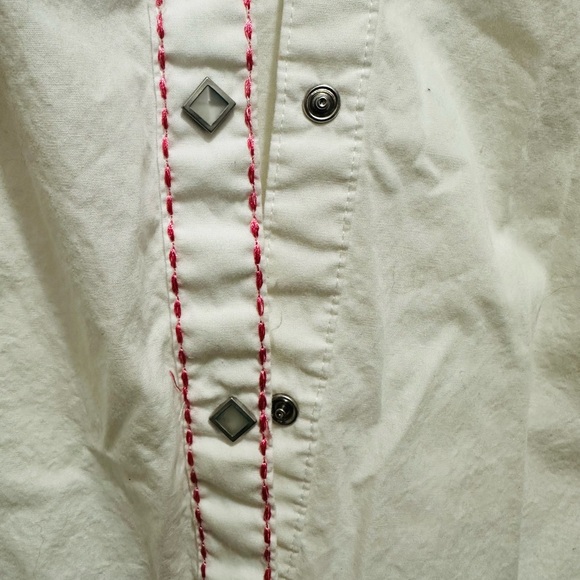 Wrangler Cream Cotton Shirt - Picture 9 of 9